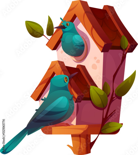 Birds in House