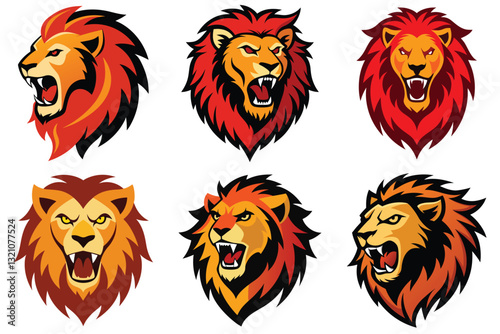 Lion Head, Lion face Bundle
