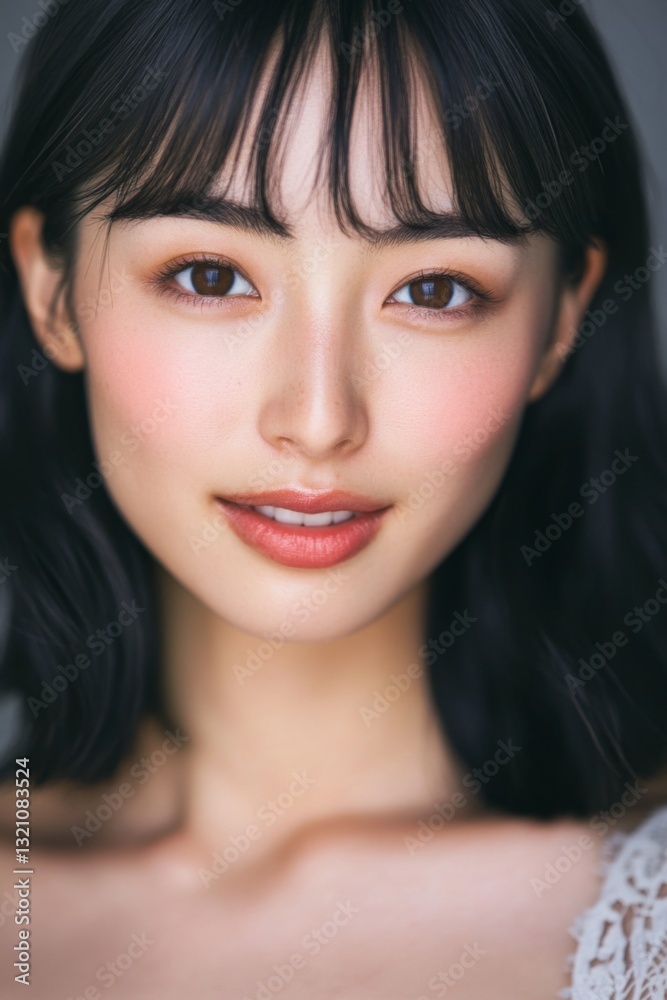 女性　美容　ポートレート