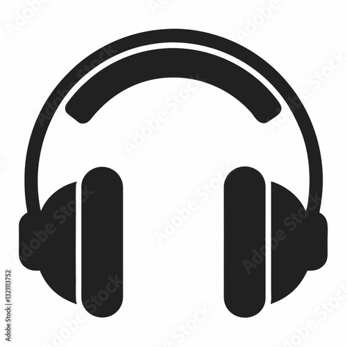 headphones icon vector illustration
