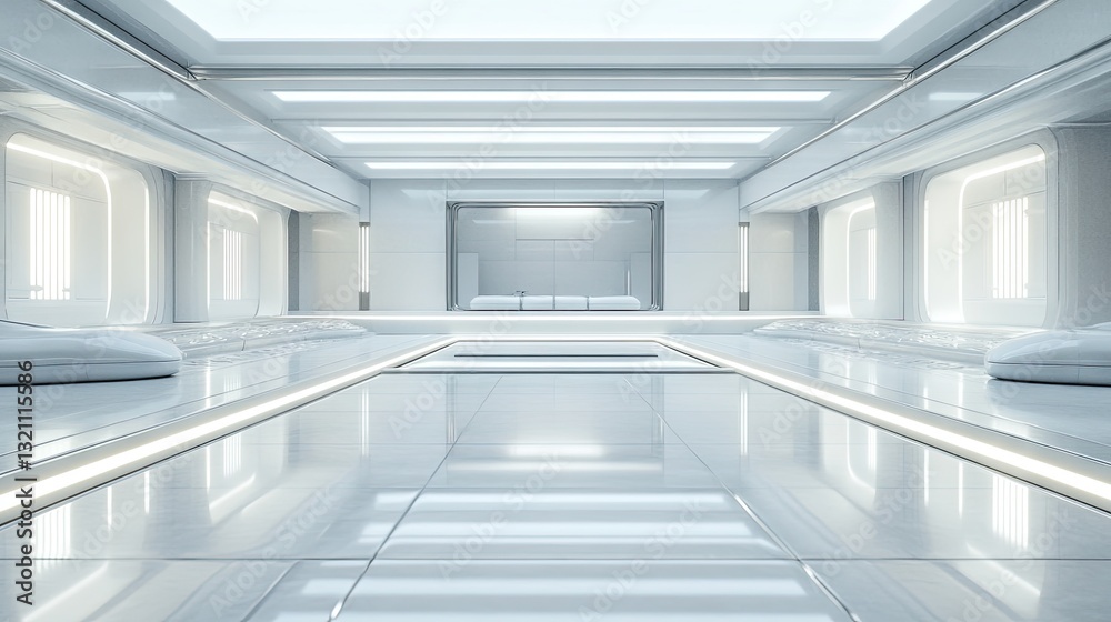 Obraz premium A clean and brightly lit production floor assembling home appliances.