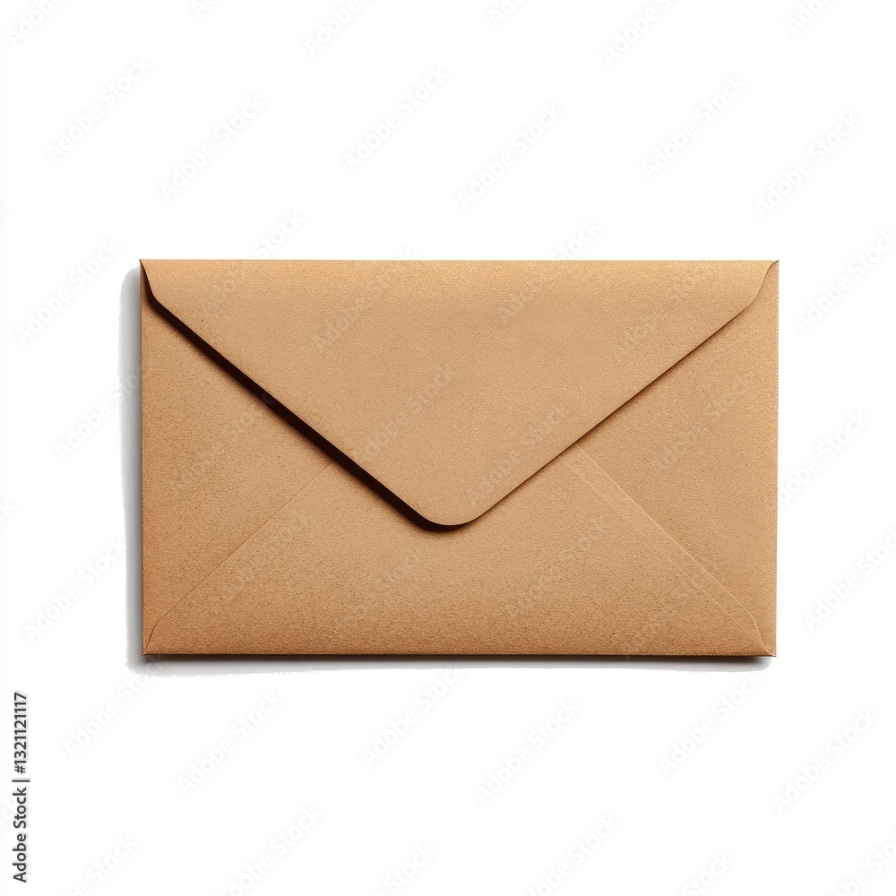 Light beige kraft paper envelope Light beige kraft paper envelope