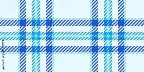 Cool, calming blue plaid pattern. Perfect for textile design, apparel, website backgrounds, or packaging.  Subtle texture and refreshing color palette evoke feelings of serenity and tranquility.