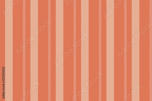 Blanket stripe lines vector, short background texture vertical. Diagonal seamless fabric textile pattern in red and light colors.