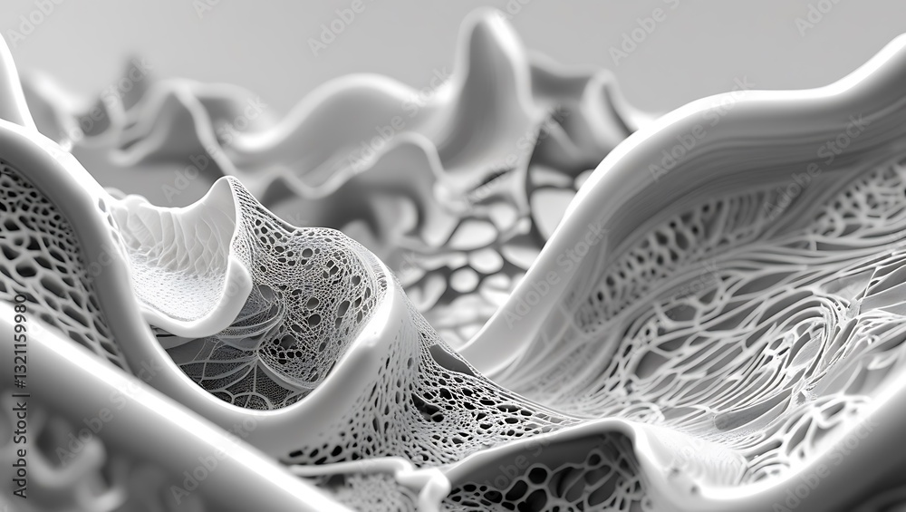 High-Contrast Black & White Texture – Aged & Weathered Surface Detail 