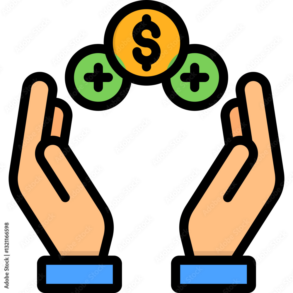 Obraz premium Benefit Icon