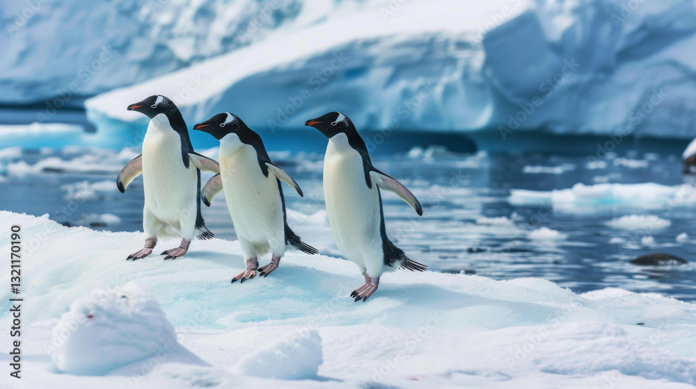 Naklejka premium penguin