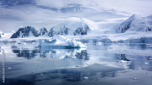 Wallpaper Mural iceberg in antarctica Torontodigital.ca