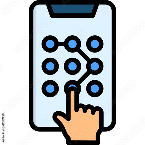 Pattern Lock Icon