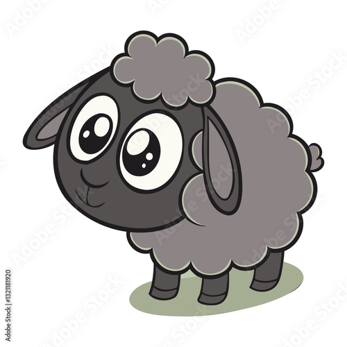 Black Sheep Vector Design