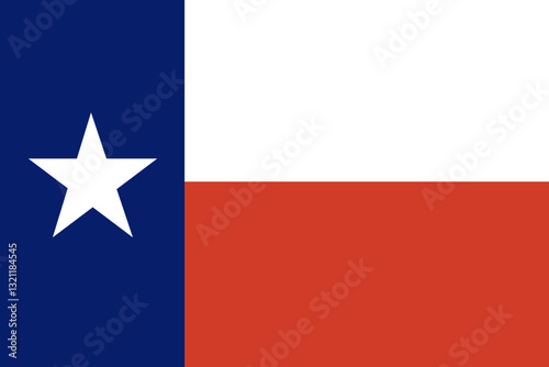 Free Download Flag of Texas. Official colors and proportions. - GFXLoad