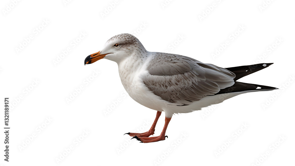 Fototapeta premium seagull on a transparent background
