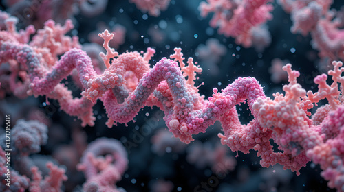 Gemcitabine, anticancer drug for pancreatic cancer, 3D molecule 4K