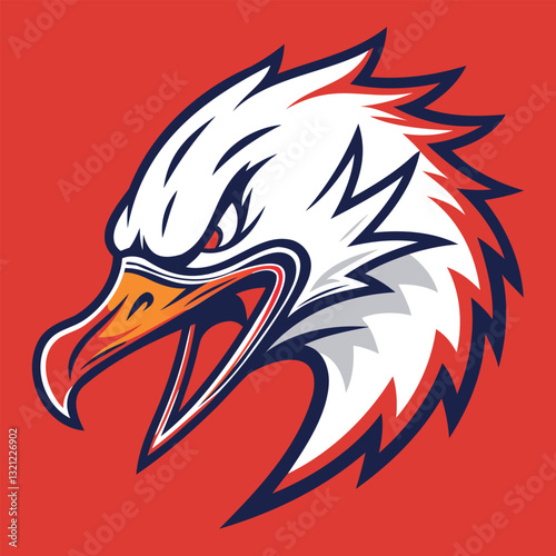 Wallpaper Mural Duck Head Mascot Logo Fierce and Modern Design Torontodigital.ca