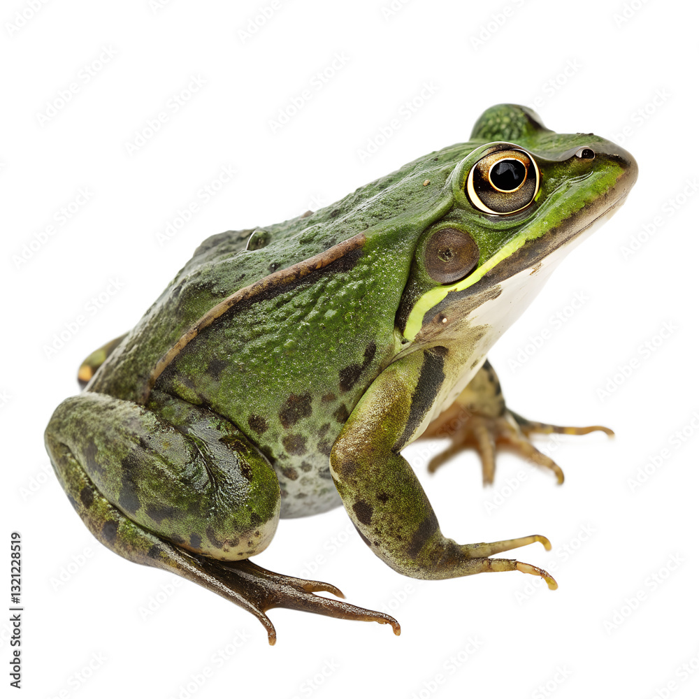 Fototapeta premium frog on white background