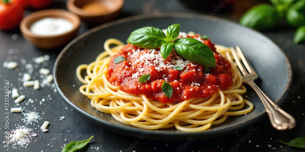 pasta with tomato sauce pasta with tomato sauce