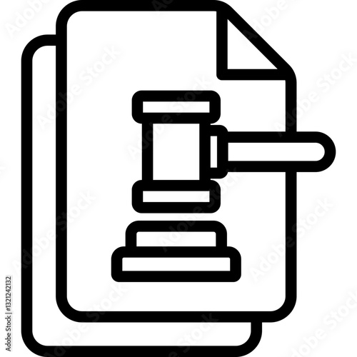 Legal Document Icon