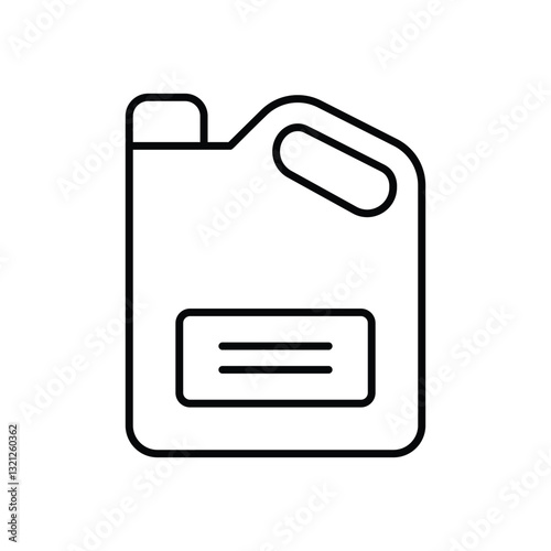 Oil Can Vector icon