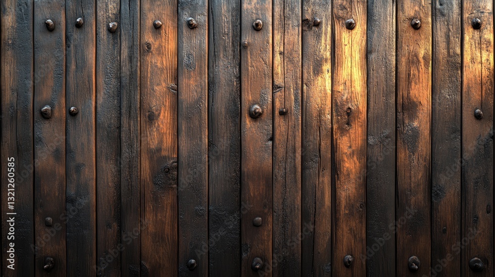 Rustic dark wood planks, vertical, texture background Rustic dark wood planks, vertical, texture background
