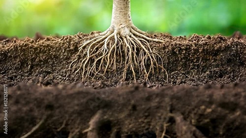 Exploring Connection Between Tree Roots and Soil Journey Through Natures Growth, Ecology, and Organic Environment of Our Earth