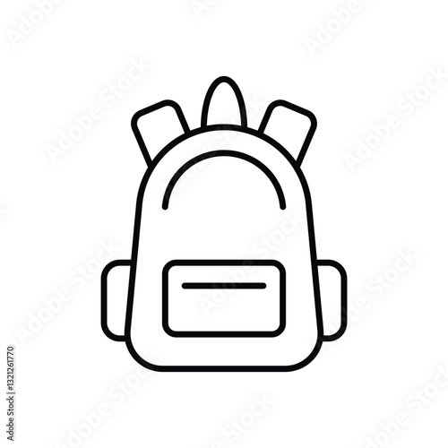 Bagpack Vector icon