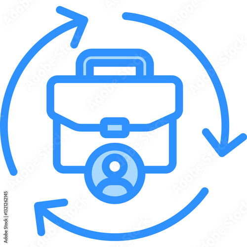 Job Rotation Icon