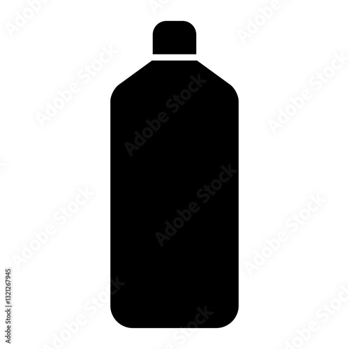 Bottle icon. Tableware vector icon