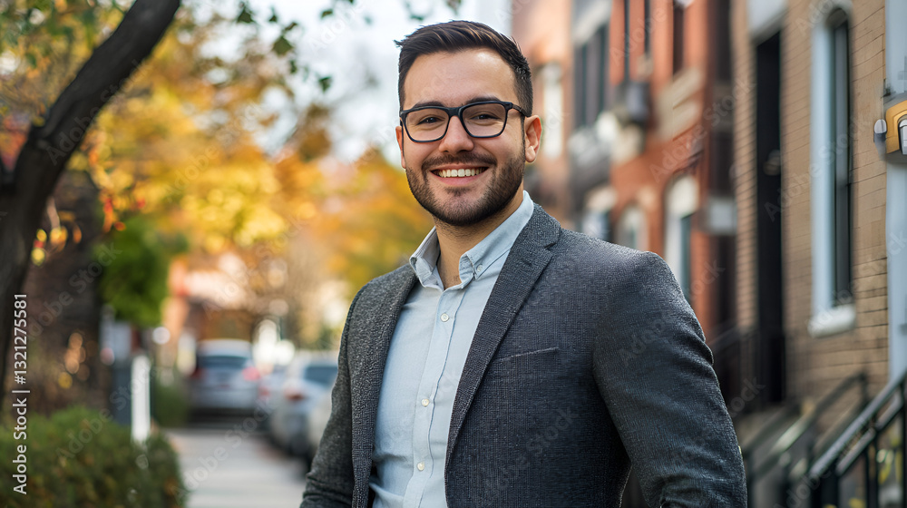 portrait of a smiling entrepreneur portrait of a smiling entrepreneur
