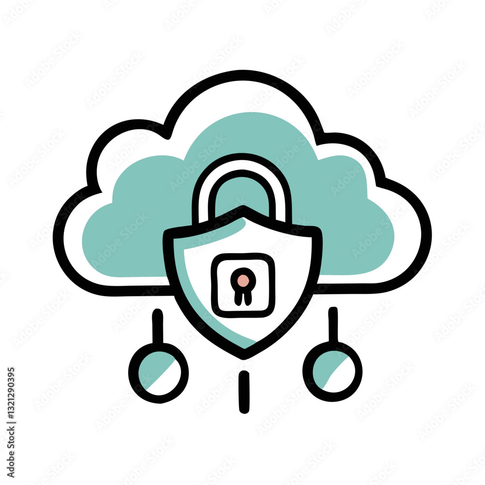 Cloud Security and Data Protection Icon – Ideal for Cybersecurity, IT Security, Network Protection, and Cloud Computing Blogs, Websites, and Presentations
Cloud Security and Data Protection Icon – Ideal for Cybersecurity, IT Security, Network Protection, and Cloud Computing Blogs, Websites, and Presentations