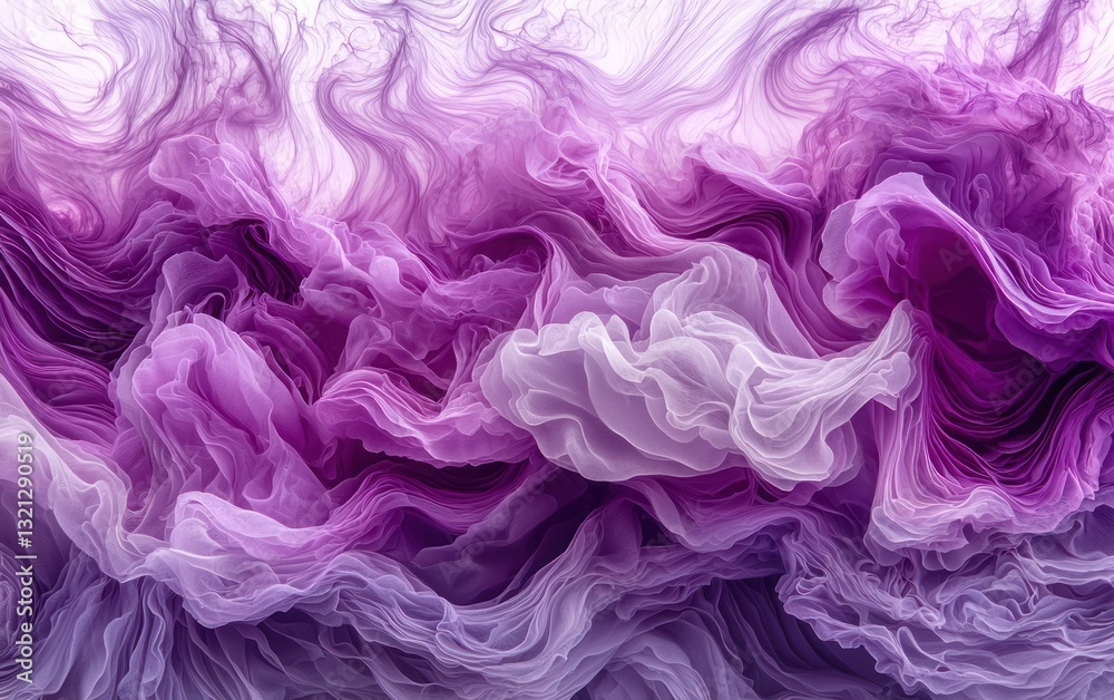 Fototapeta premium Abstract Flowing Fabrics