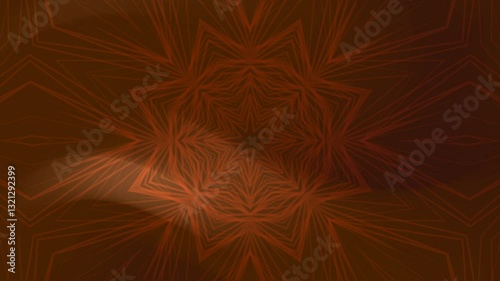 Abstract Starburst in Earth Tones Dark Brown Gradient: Captivating abstract artwork featuring a symmetrical starburst design in warm, earthy tones, evoking a sense of wonder and cosmic beauty. 