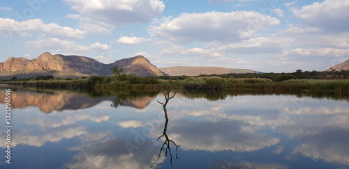 Mountain reflection