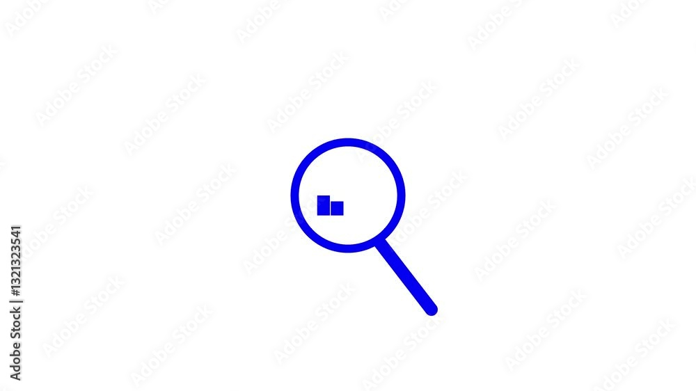 Data search, data analysis with business graph and magnifying glass. Magnify glass search icon with graph sign. Data search, data analysis with business graph and magnifying glass. Magnify glass search icon with graph sign.