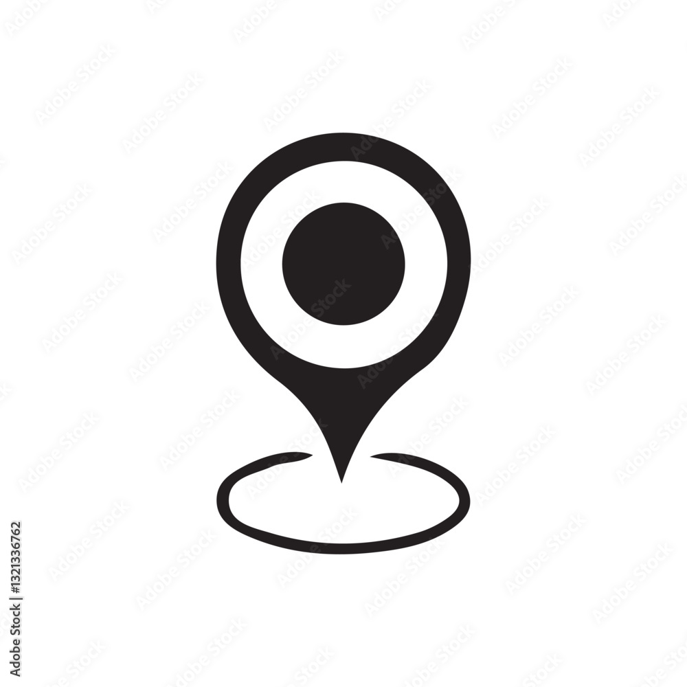 Location icon collection. Address place icon symbol. Vector Illustration Eps 10 Location icon collection. Address place icon symbol. Vector Illustration Eps 10