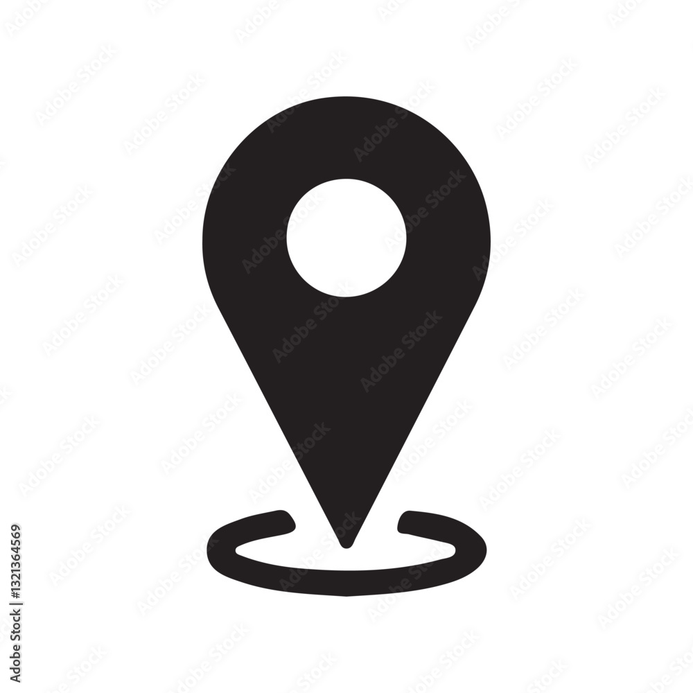 location vector icon. Map pointer icon. Location, pin, gps. vector illustration Eps 10 location vector icon. Map pointer icon. Location, pin, gps. vector illustration Eps 10