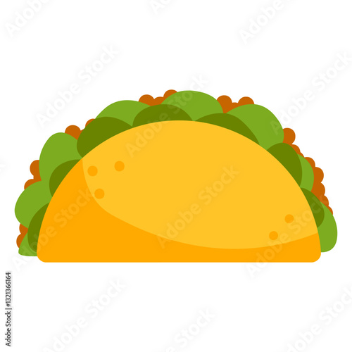 A Taste of Tradition: A meticulously crafted taco, brimming with vibrant fillings and set against a clean backdrop, tantalizes the senses with its delicious simplicity.