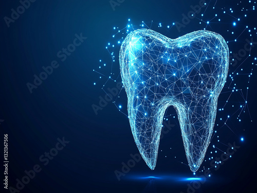 Line and dot digital tooth representation