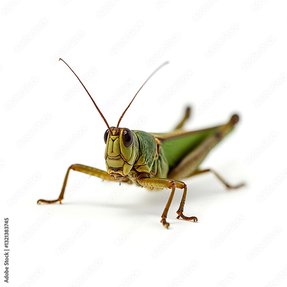 locust isolated on white background locust isolated on white background