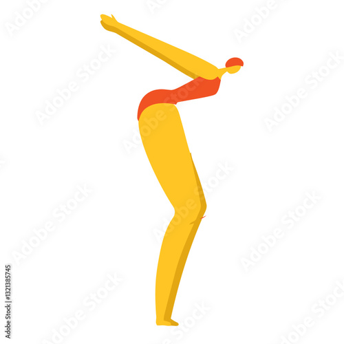 Diver's Dive: Capturing the athleticism and grace of a diver mid-plunge. Witness the precision and focus as they initiate the dive with poise. The poised diver is ready to break the water surface.