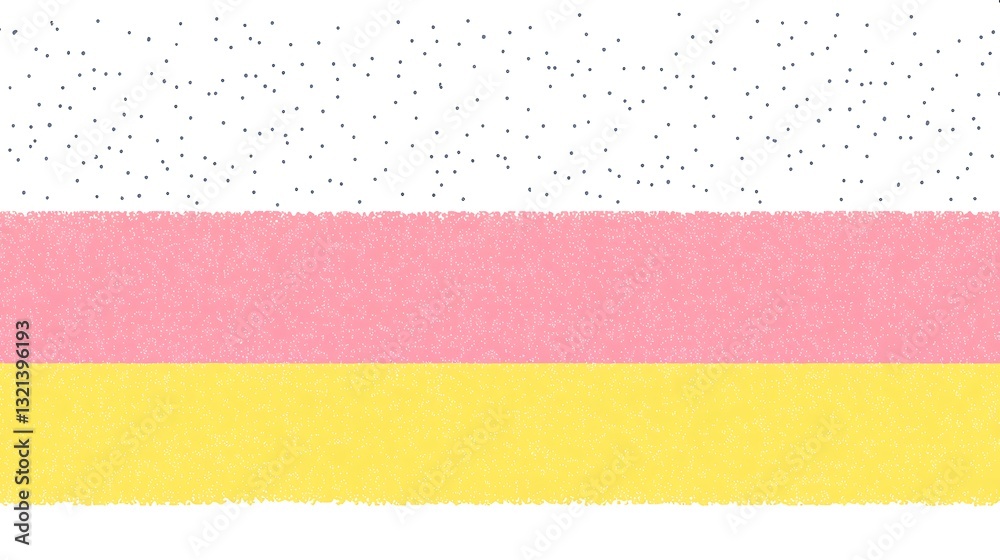 Abstract layers with pink and yellow colors, background is dotted Abstract layers with pink and yellow colors, background is dotted