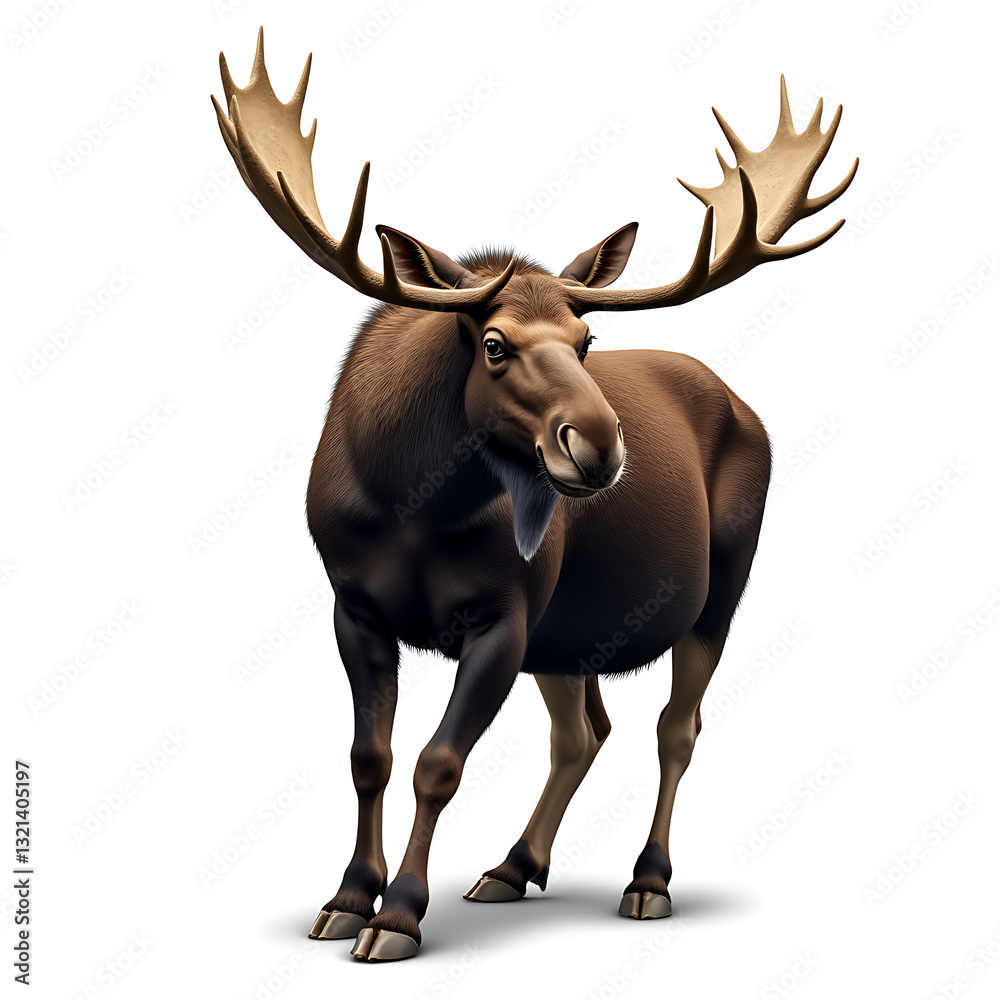 deer with horns deer with horns