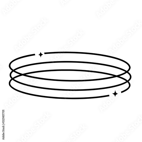 minimalistic shapes sparkling geometric