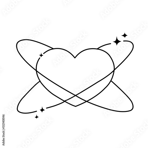 minimalistic shapes sparkling geometric