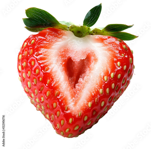 strawberry ripe strawberry red strawberry cut strawberry half strawberry strawberry fruit strawberry close-up fresh strawberry strawberry food strawberry ingredient healthy strawberr isolated in white