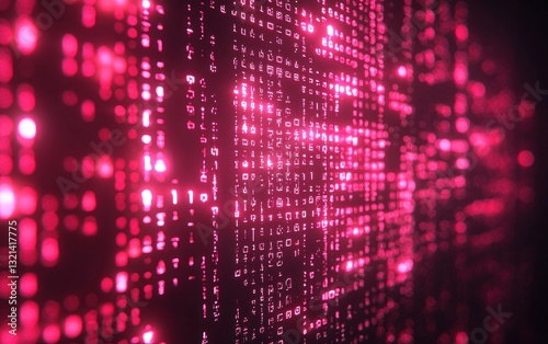 Wallpaper Mural Abstract digital code Torontodigital.ca