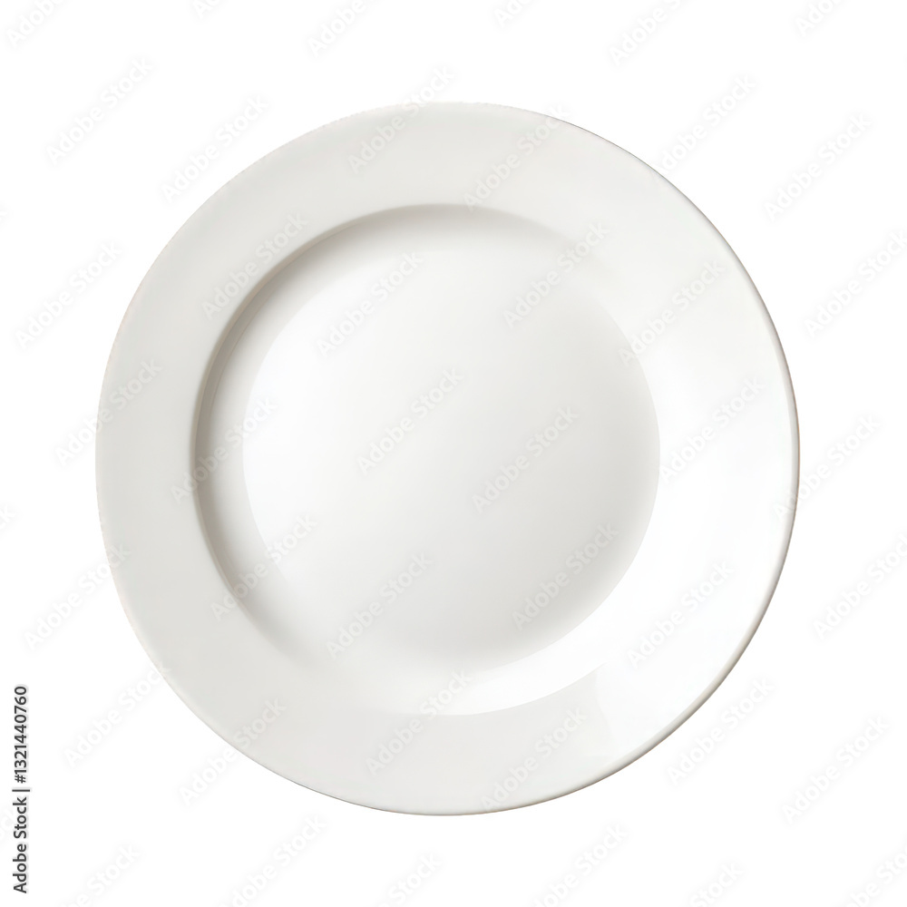 a simple clean white plate is displayed against a plain background emphasizing its smooth surface and round shape suitable for serving food a simple clean white plate is displayed against a plain background emphasizing its smooth surface and round shape suitable for serving food
