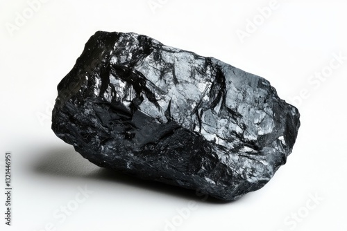 Dark, solid coal chunk