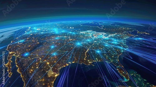Holographic SWIFT Payment Globe with Currency Exchange Rates - International Finance Infographic for Banking Apps