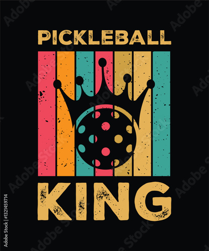 Pickleball Vintage t-shirt design graphic download now pickleball shirt design
