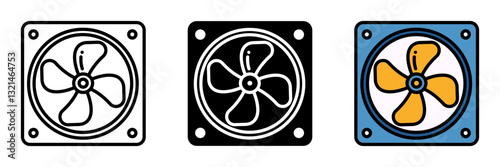 Cooling Fan is a device circulating air to regulate temperature and prevent overheating in machines, electronics, and vehicles.
